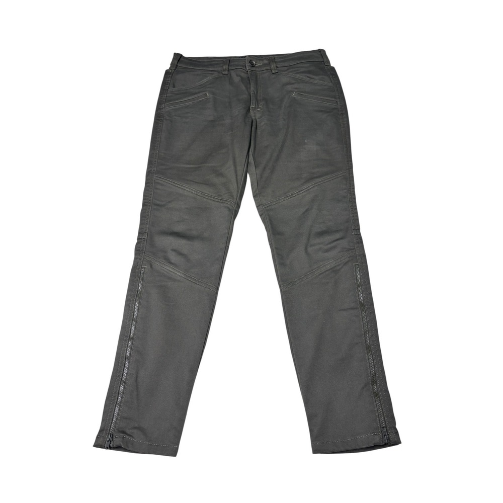 5.11 Tactical Wyldcat Pants‎ Womens 10 W33 L28 Charcoal Gray Zipper Leg 64019